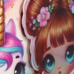 Пакет подарочный «Моя единорожка» 31*42*12 см