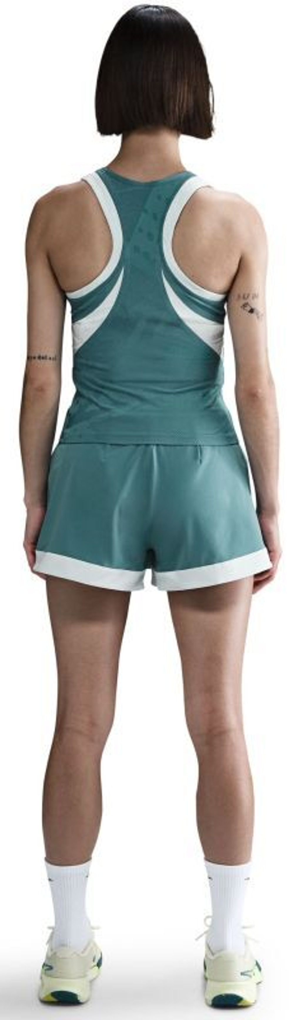 Женский топ теннисный Nike Court Slam Dri-Fit Tank - Бирюзовый