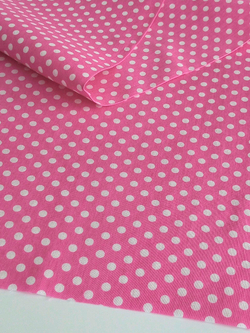 Ткань бязь плательная, рис. " Горох 6 мм", ширина 150 см, арт. 085