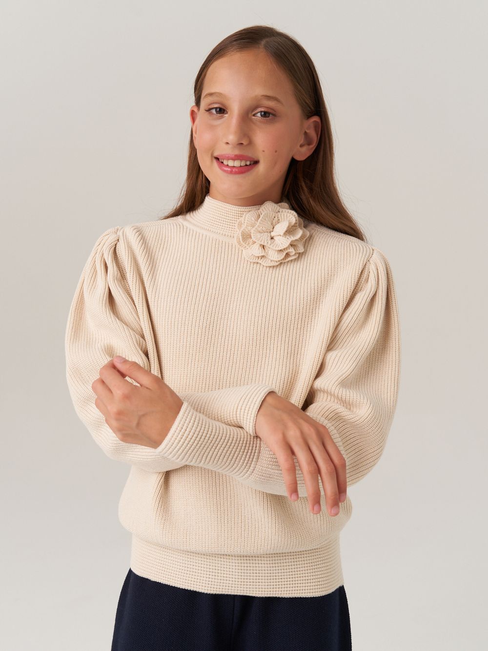 Джемпер для девочки AT1062 пломбир