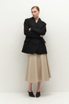 Жакет пальто приталенный