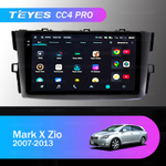 Teyes CC4 Pro 9" для Toyota Mark X Zio 2007-2013