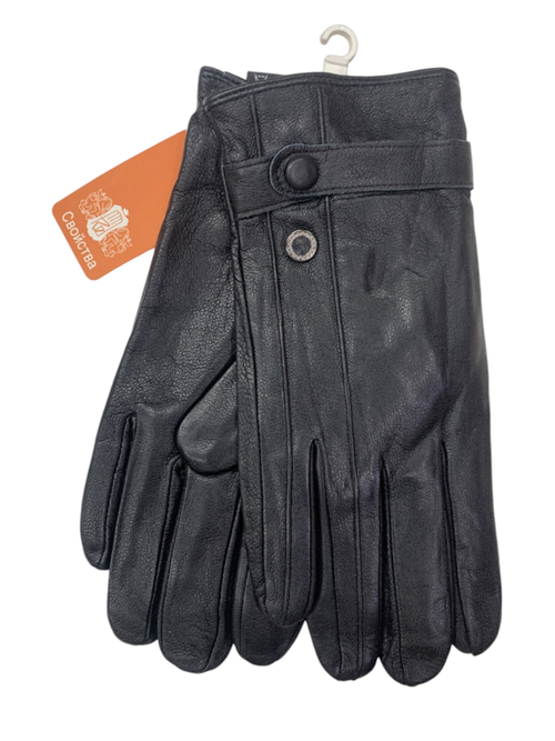 Перчатки. Мужские. Материал верха: Кожаные. Подклад: Трикотаж-шерсть. 5 шт в упаковке.