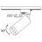Трековый светильник Фокус / Focus Unity GU10 10Вт Technical tr004-1-gu10-mg