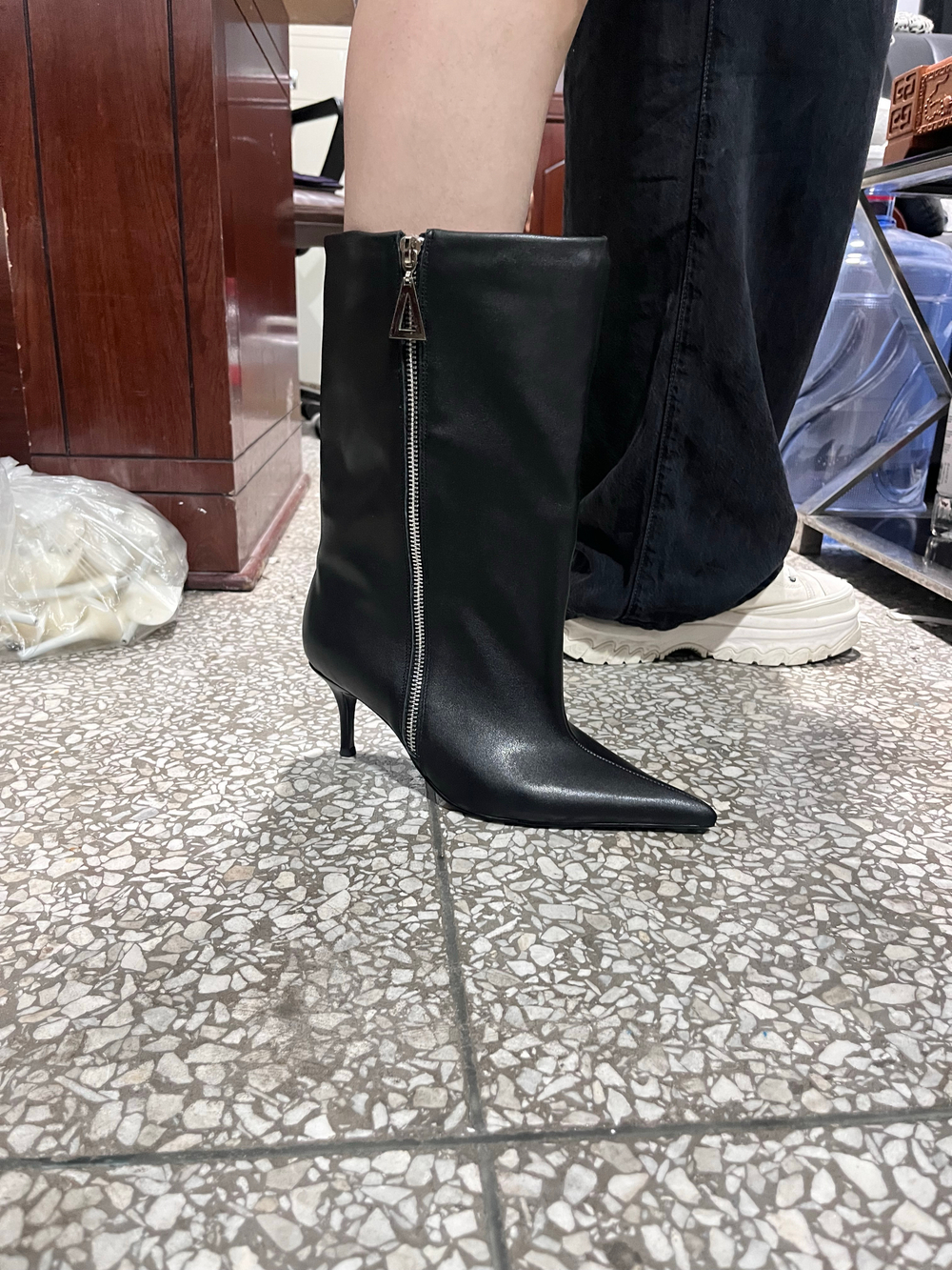 Ботильоны с широким голенищем GIGI