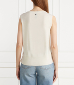 Хлопковый топ Marc Cain - кремовый (WC 61.05 M73)