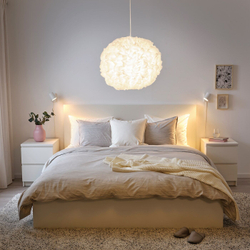 IKEA VINDKAST  (ИКЕА ВИНДКАСТ)  -  Подвесной светильник, белый, 50 см
