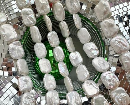 Жемчуг натуральный 15-20мм (1 штука)