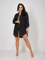 туника пляжная рубашка накидка летняя на пуговицах