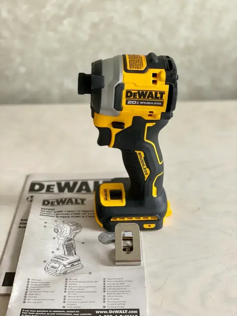 Шуруповерт DeWalt DCF850B (ОРИГИНАЛ), Импакт