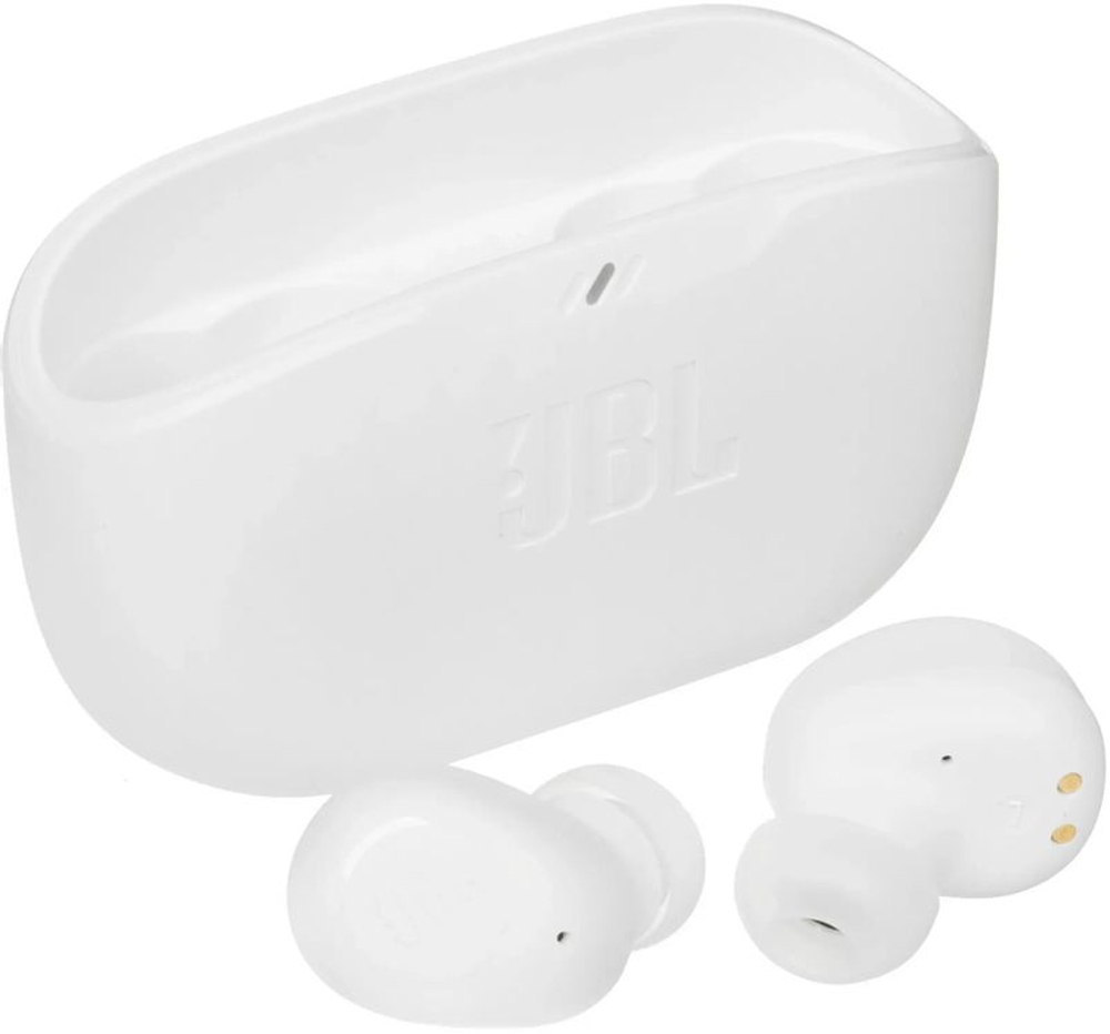 Наушники JBL Wave Buds, Bluetooth, внутриканальные, белый [jblwbudswht]