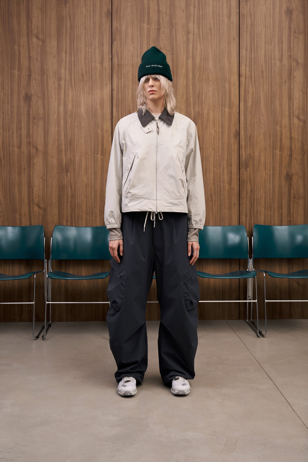 Куртка Nothomme Blue Monte Big Pocket Lapel Jacket "Snow Lotus Gray" Women's