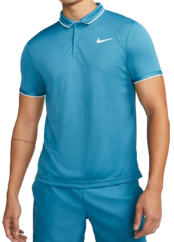 Мужское поло теннисное Nike Court Dri-Fit Victory Polo M - riftblue/white