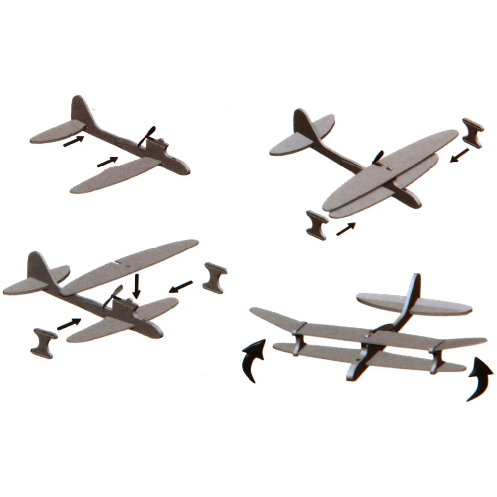 Самолет «Вихрь» 28*28 см USB