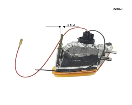 Поворот передний левый минитрактора Rossel 184