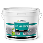 Шпатлевка латексная Лакра для внутренних работ 3 кг