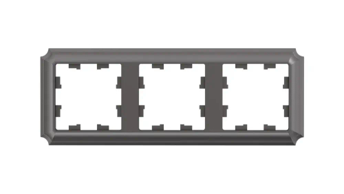 ATLASDESIGN ANTIQUE 3-постовая РАМКА, универсальная, МОККО