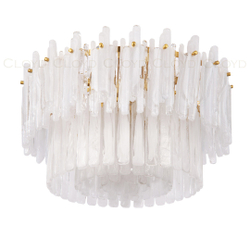 Потолочный светильник Cloyd NANSEN FM9 / Ø55 см - латунь (арт.10959)