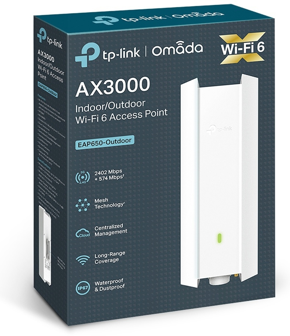 Wi-Fi точка доступа TP-LINK EAP650-Outdoor
