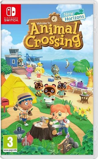 Animal Crossing: New Horizons (Nintendo Switch, Полностью на русском языке, Б/У)