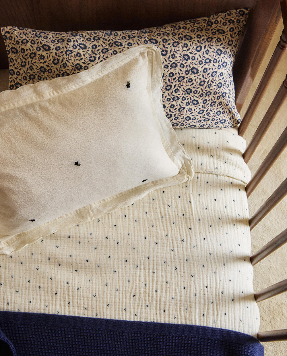 Пододеяльник Zara Home, хлопок 100%, однотонный, 2604/088