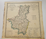 "Генеральная карта Тамбовской губернии с показанием почтовых и больших проезжих дорог, станций и расстояния между оными верст". Полковник Пядышев Василий Петрович. 1829 г.