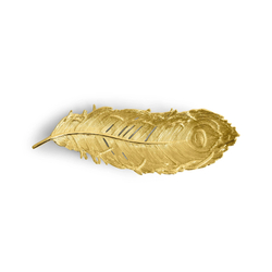 Блюдо сервировочное Michael Aram Plume Gold (41.9 x 14 см)