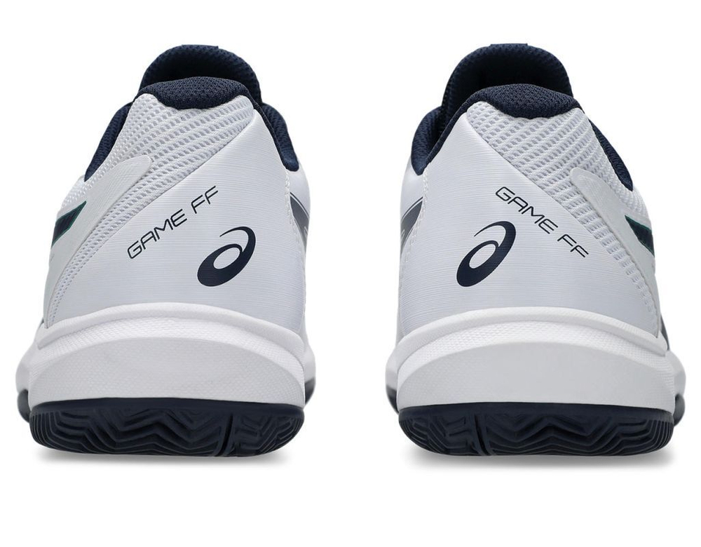 Мужские кроссовки теннисные Asics Game FF Clay/OC - белый/полночь