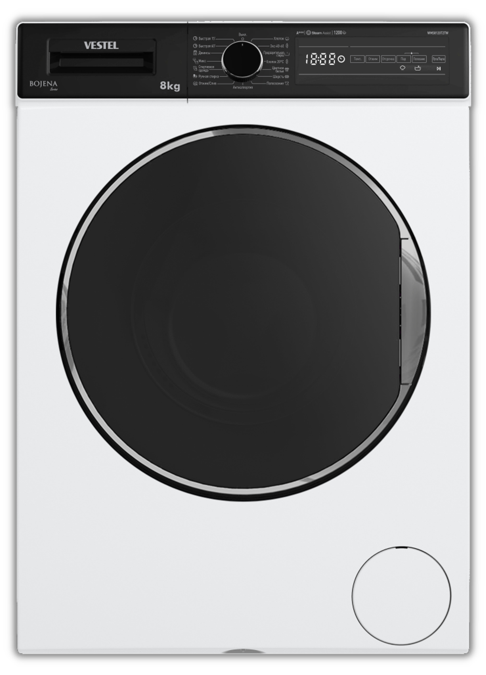 Стиральная машина с паром VESTEL Bojena WMS 8120 T2TW