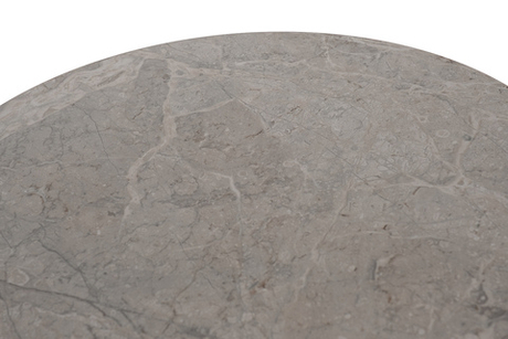 Стол журнальный, керамика Август Серый (Augustus Gray) d48x55см Garda Decor