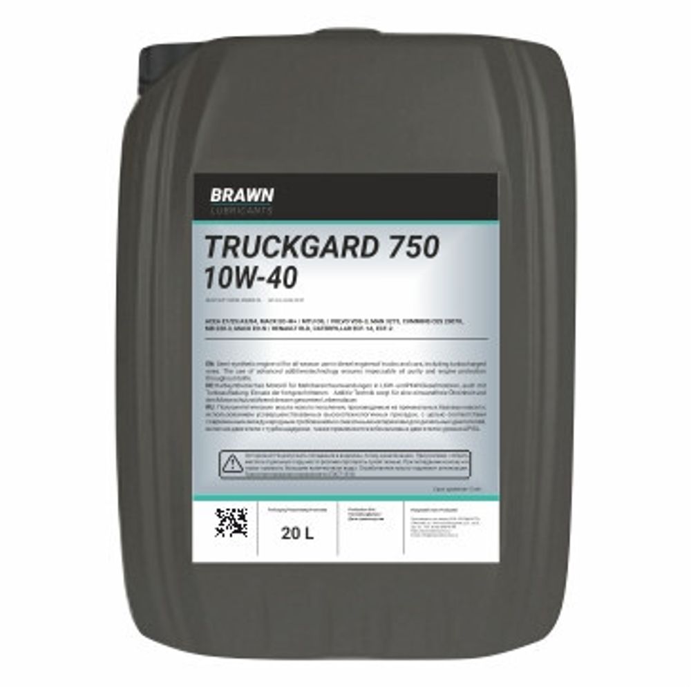 Масло моторное BRAWN TRUCKGARD 750 10W-40, 20 л