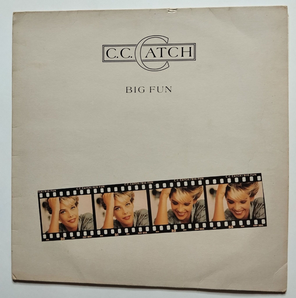Винтажная виниловая пластинка LP C.C. Catch Big Fun (Spain 1988)