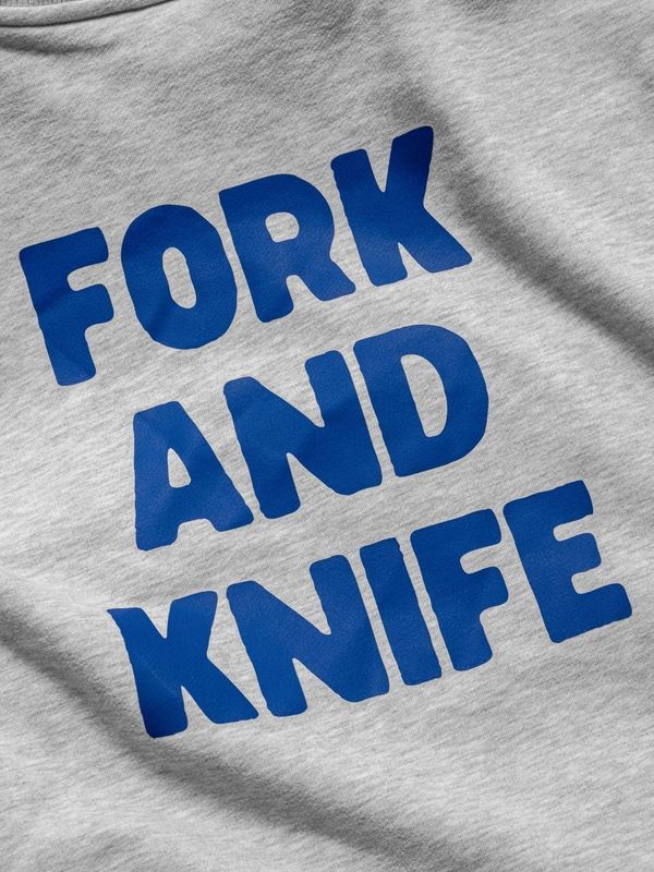 Толстовка F&K меланж серая - фото 13