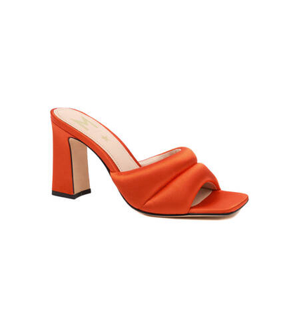 Кожаные шлепанцы Marella - оранжевый(65210234)