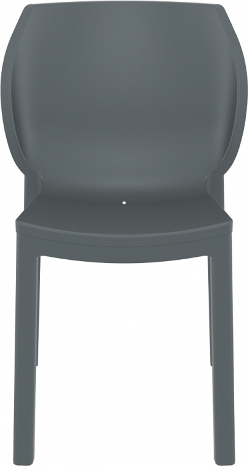Стул пластиковый Siesta Contract Nora, темно-серый