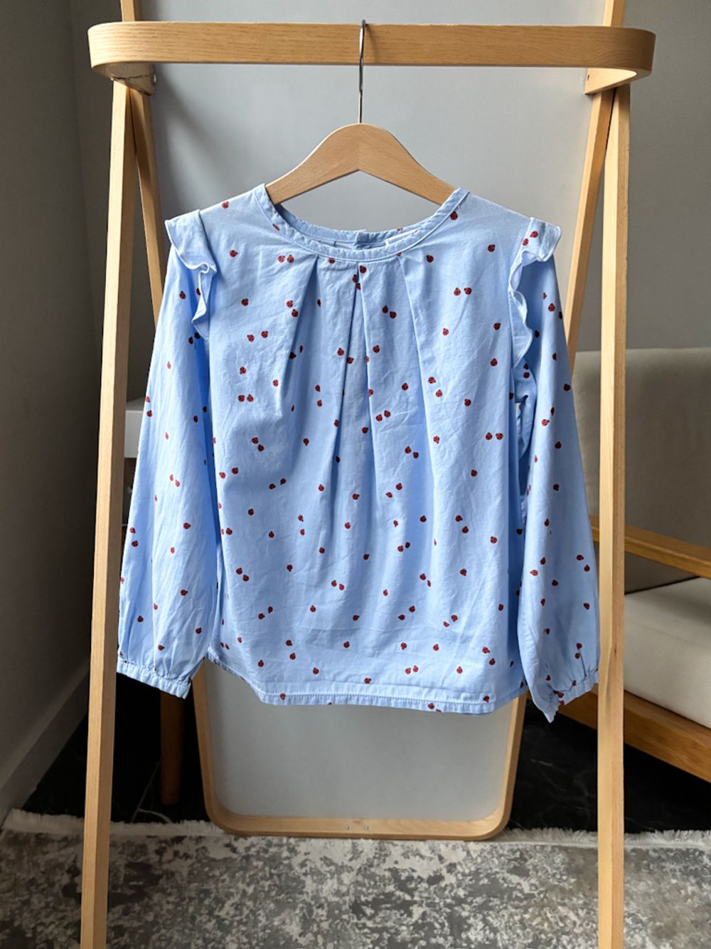 Хлопковая блузка Jacadi , 128