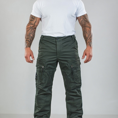 Карго штаны темно-серые Yakuza Premium 3953