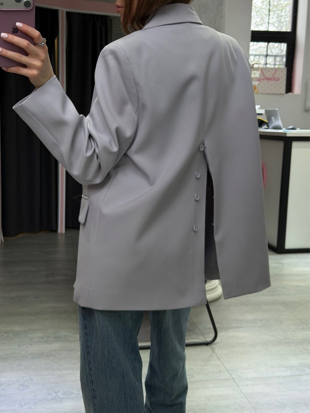 Жакет E•empression лавандовый