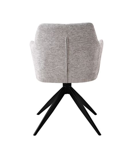 Стул обеденный поворотный Eva светло-серый