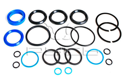 Р/к гидроцилиндра Т-150К поворота шток-45 мм резин манж. Русь