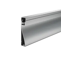 Алюминиевый профиль плинтус 80x18 (Серебро, 2 м), ALM-8018-S-2M Led Strip alm-8018-s-2m