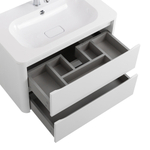 Мебель для ванной Cezares RELAX 80 Bianco Lucido RELAX-800-2C-SO-BL