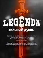 Толстовка демисезонная мужская Legenda Череп графит
