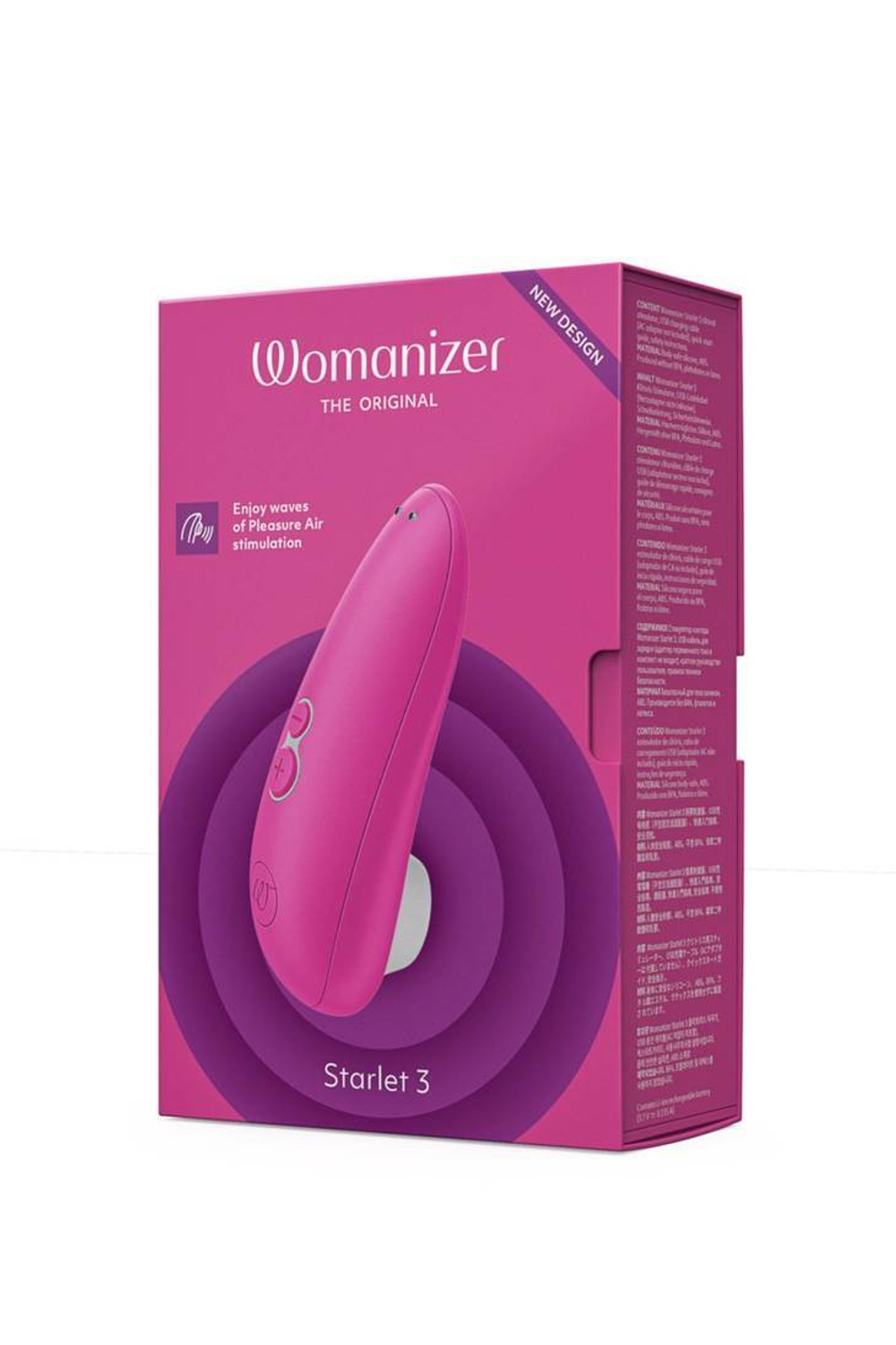 Starlet 3 – бесконтактный стимулятор клитора Womanizer (розовый)