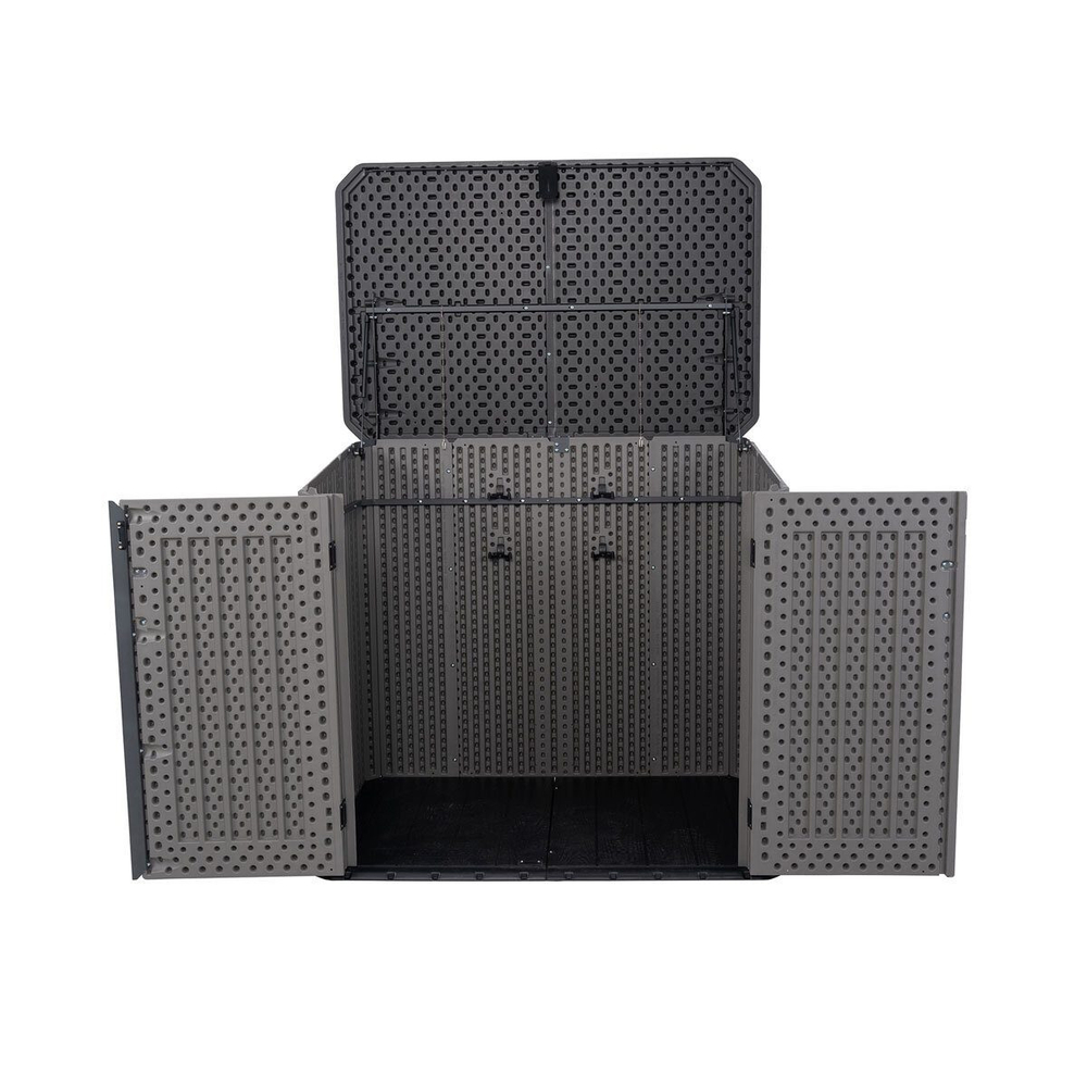 Ящик пластиковый LifeTime WoodLook 1380 л