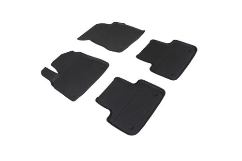 Резиновые коврики с высоким бортом для Audi Q8 2018-н.в., Seintex.91642