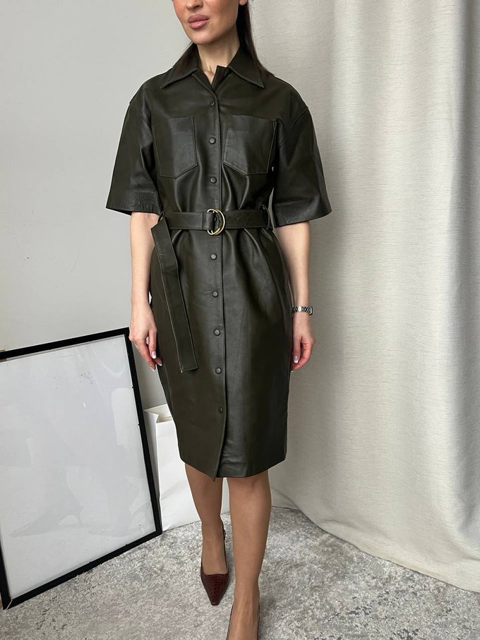 Кожаное платье Remain, xs