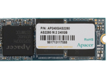 SSD накопитель Apacer 240ГБ, M.2 2280, SATA III, [AP240GAS2280-1]