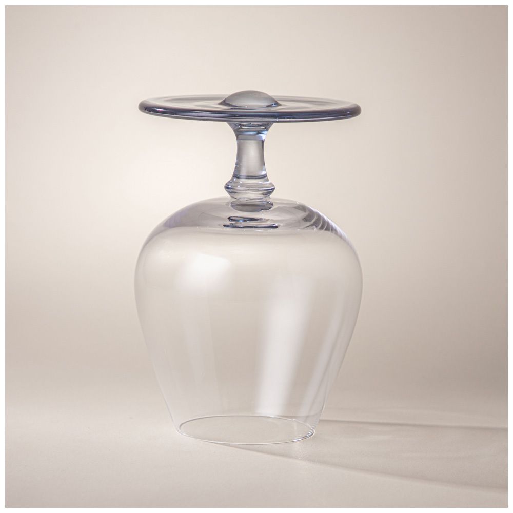 НАБОР БОКАЛОВ ДЛЯ КОНЬЯКА ИЗ 2 ШТ "CRAZY BALANCE" BLUE 600 МЛ