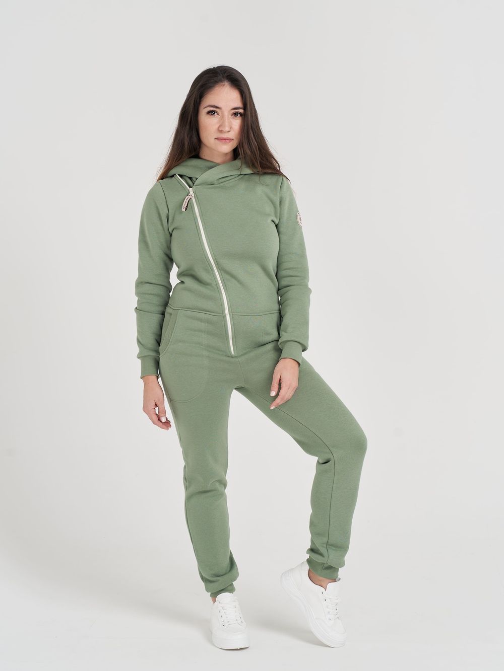 Комбинезон косуха "Олива" женский утепленный